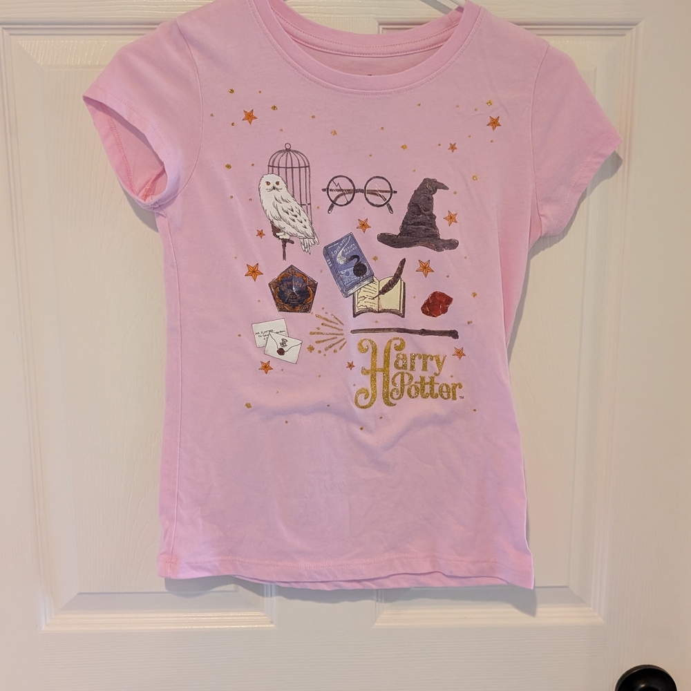Warner Bros. Light Pink Harry Potter Kids T-Shirt